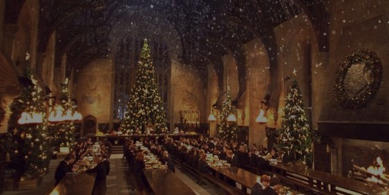 Hall principal en navidad